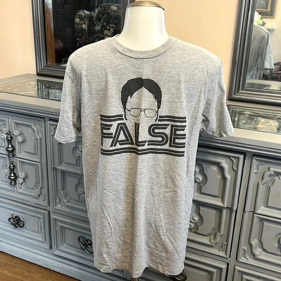 The Office medium Dwight false grey graphic tee - Picture 1 of 4